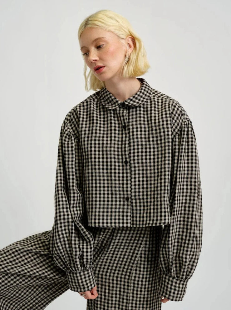 ELIZA FAULKNER - Tabitha shirt gingham linen