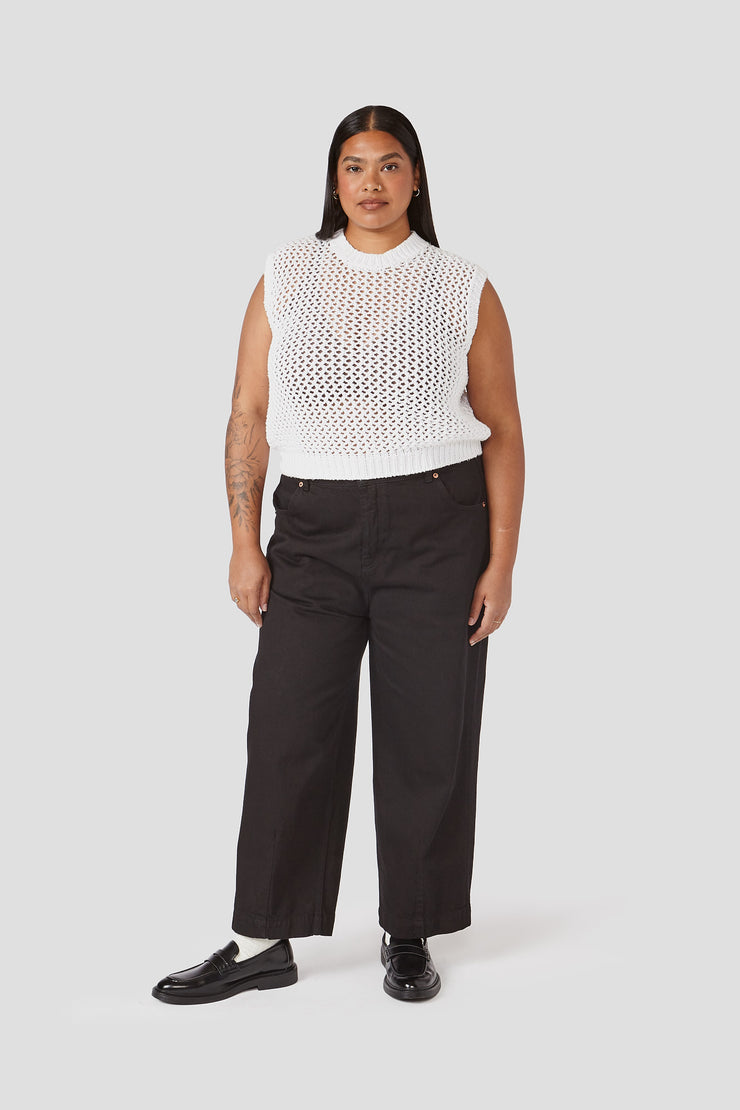 DECADE STUDIO - Kit Trouser Black Rinse