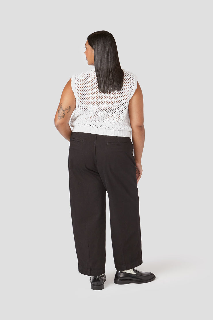 DECADE STUDIO - Kit Trouser Black Rinse