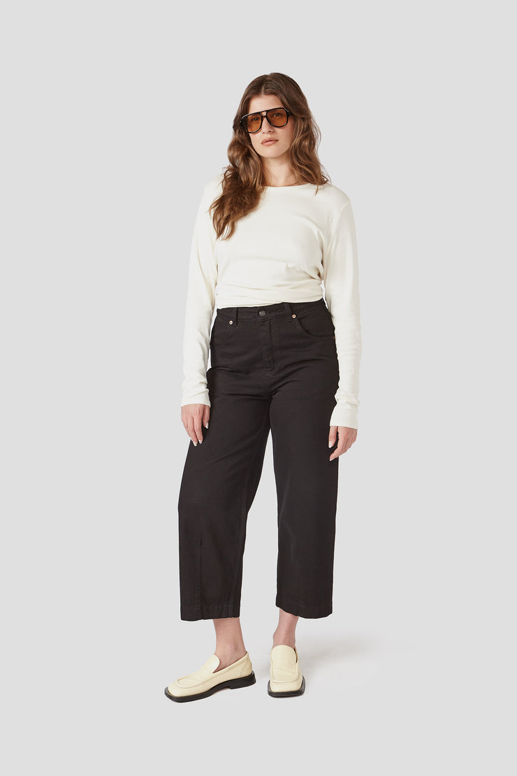 DECADE STUDIO - Kit Trouser Black Rinse
