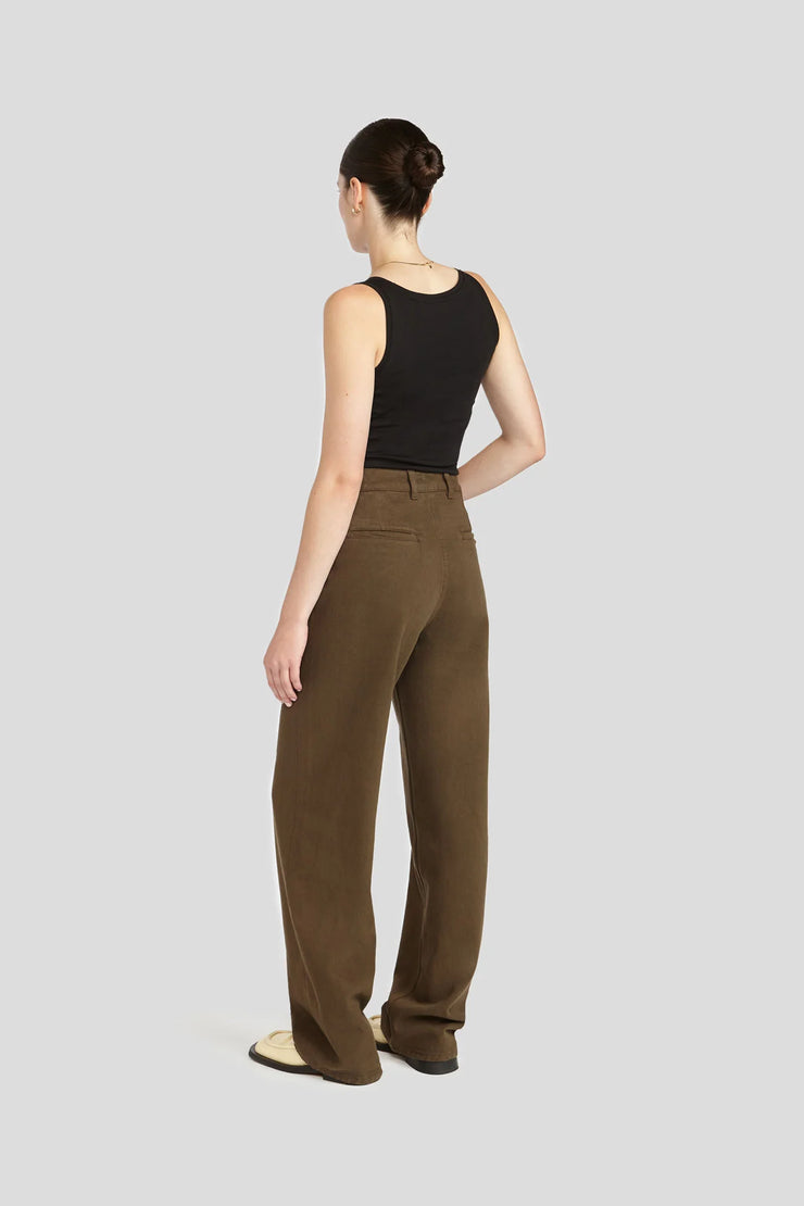 DECADE STUDIO - Noel trouser espresso