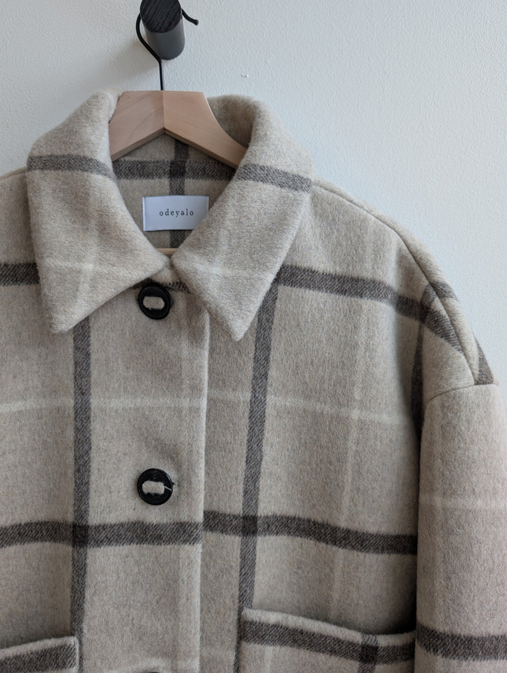 MARCONI plaid coat