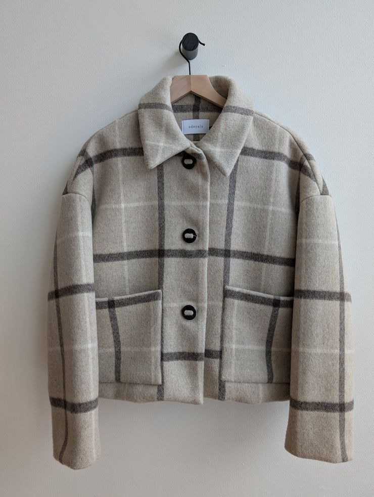 MARCONI plaid coat