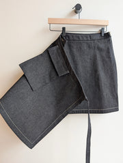 Jupe en jean noir TOLEDO
