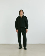 VERI - Claire Zip Up Shirt  - Black