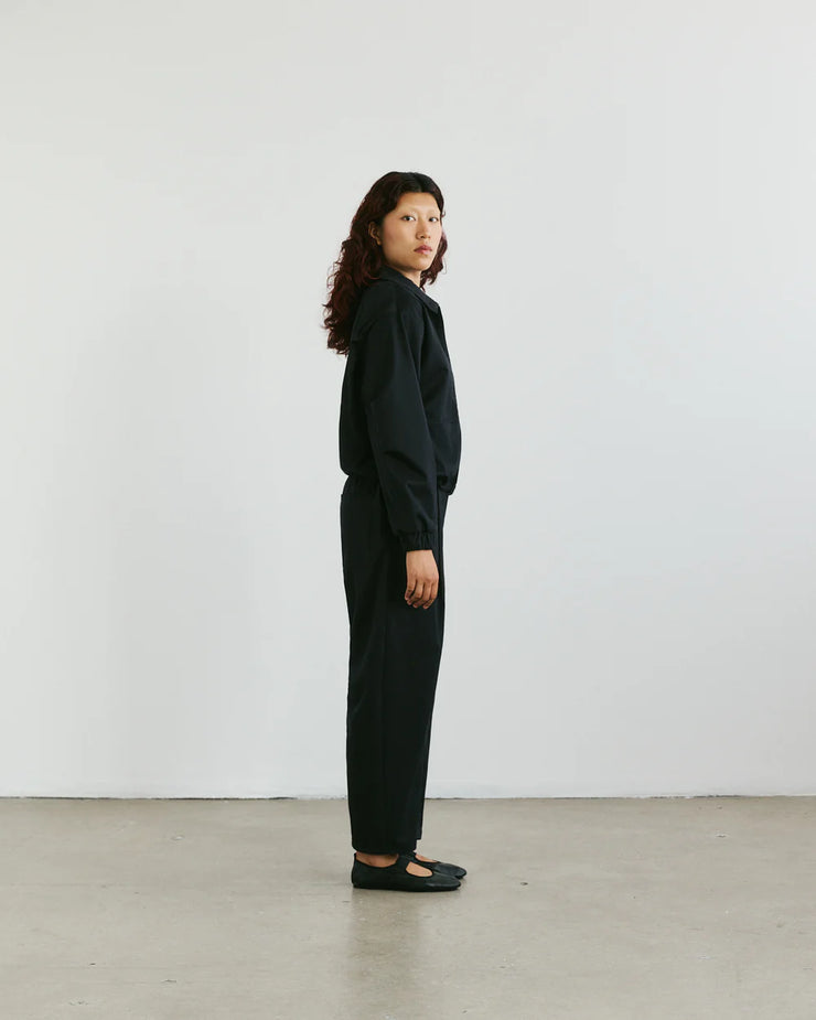 VERI - Sunny Curved Trousers  - Black