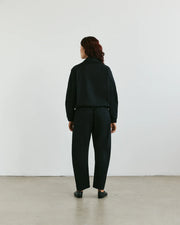 VERI - Sunny Curved Trousers  - Black