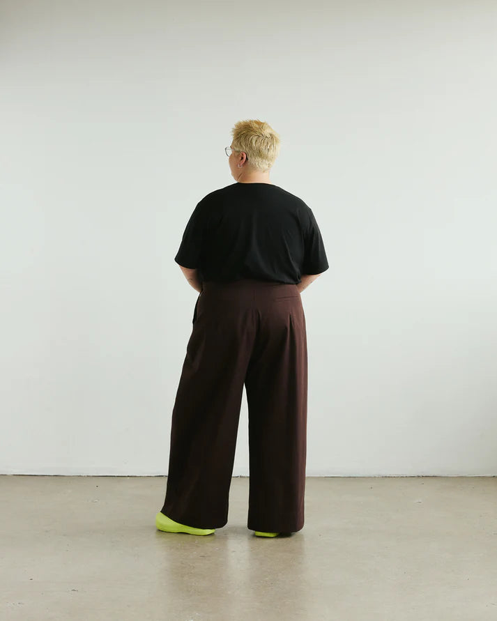 VERI - Dario Trousers Espresso