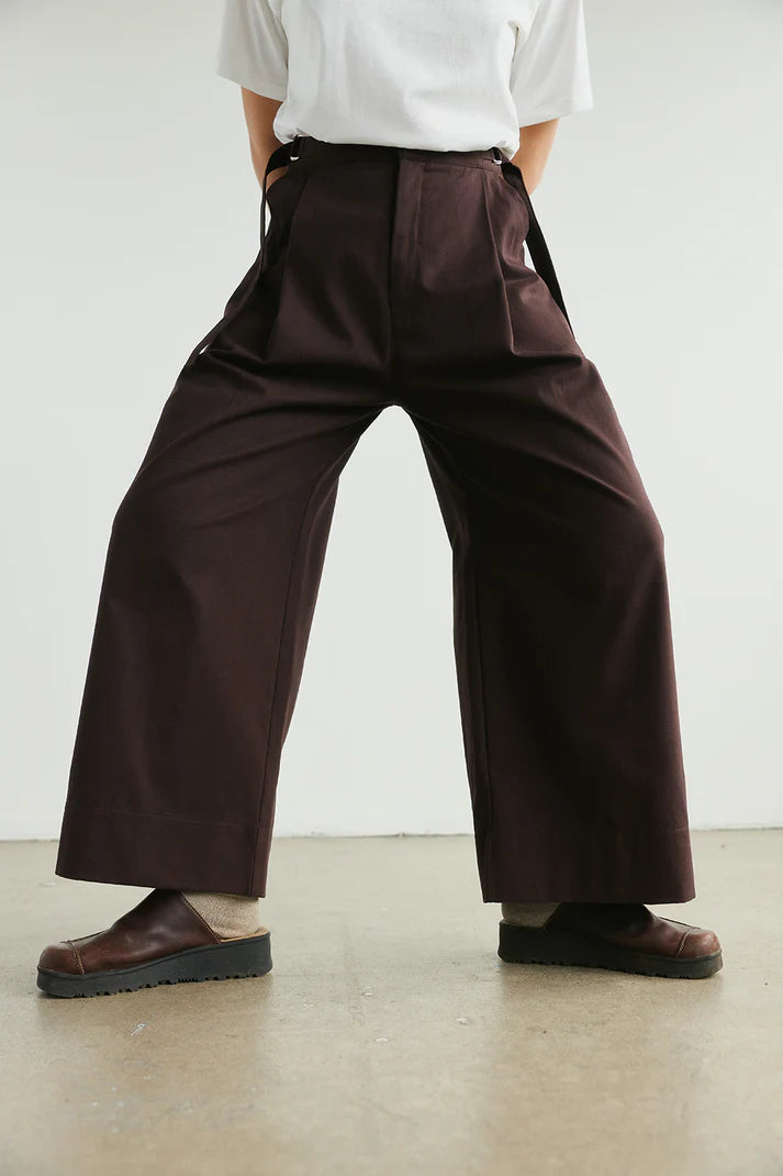 VERI - Dario Trousers Espresso