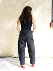 URSA MINOR - Flor Arca pants soft black