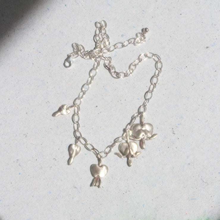BILAK -  Bleeding hearts Necklace