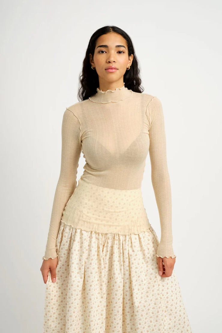 ELIZA FAULKNER - Jane turtleneck cream