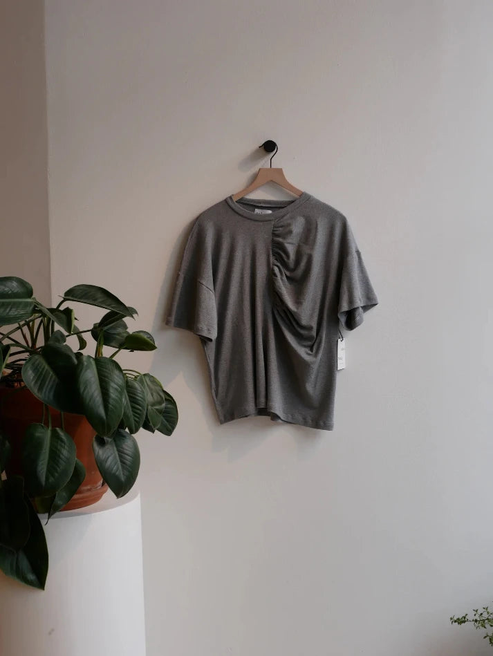 ANDREA.G - Astrid Oversized T-shirt grey heather