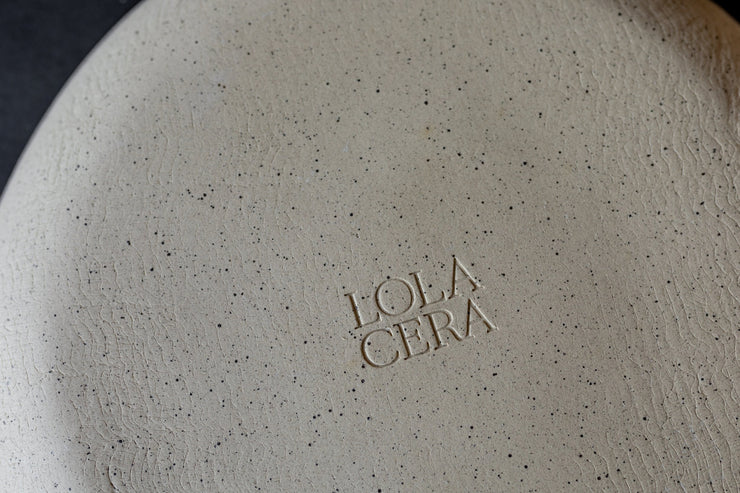 LOLA CERA -  medium size saucer