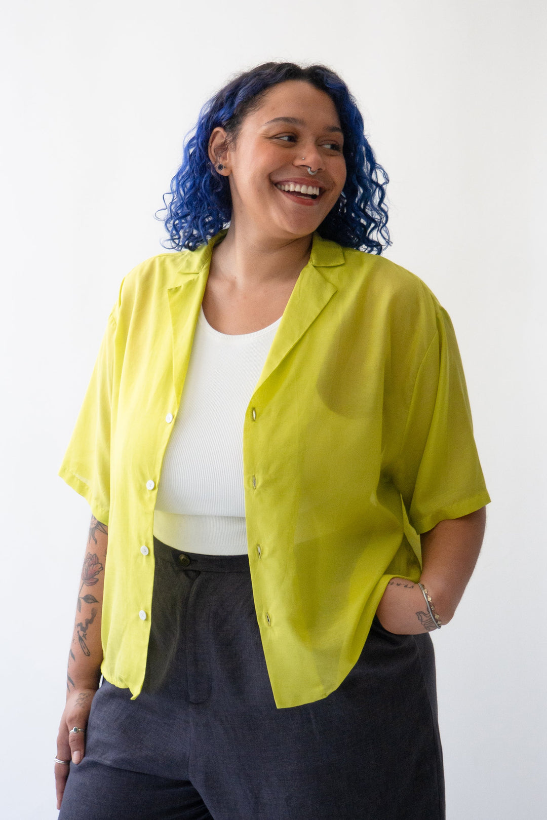 yellow blouse canada