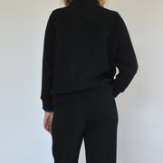 Pull col montant noir MARCUS
