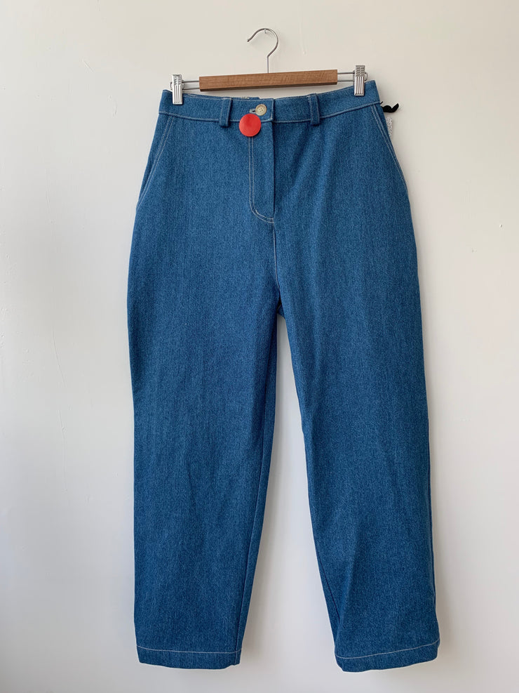 WILENSKY denim pant- 30 with button hole defect