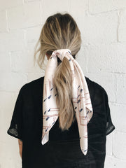 MONOPOLE silk scarf