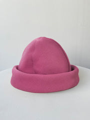 SOLEIL magenta hat
